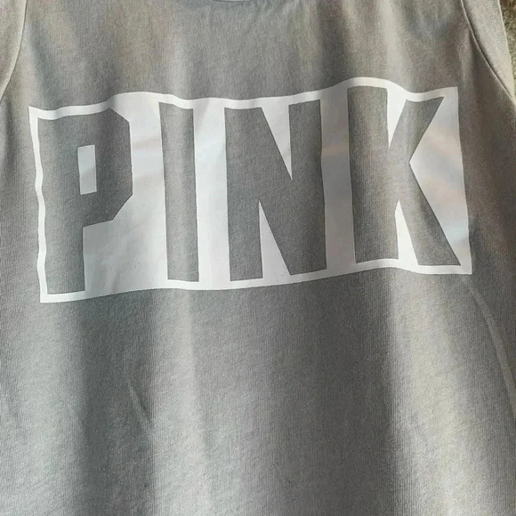 Pink Gray and White Tank Top - Picture 2 of 7